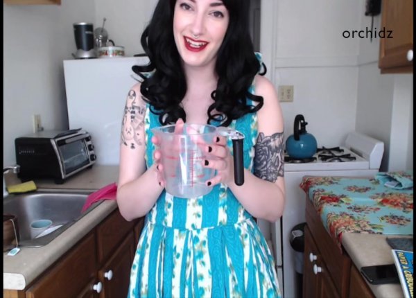 Orchid Zee - Housewife needs your cum for my recipe