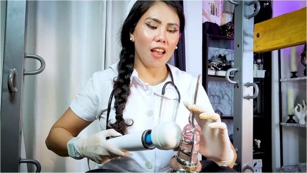 Domina Fire the Bangkok Mistress - Sadistic Nurse Sounding