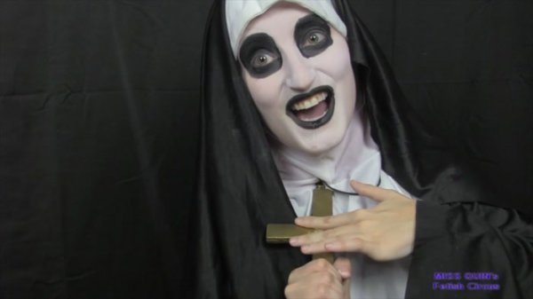 Miss Quins Fetish Circus - Horny Nun gets Possessed