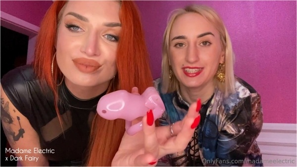 Madame Electric and Dark Fairy - Youll Become Our Sweet Sissy Slut